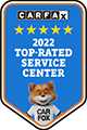 CARFAX TOP-RATED SERVICE SHOP!